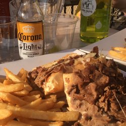 Looney's Pub - Thurs special - philly cheese steak and fries