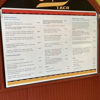 California Taco - Seafood Near Me - Hamlin, Pennsylvania