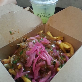 The Kroft - Short rib poutine and cucumber mint lemonade - Sandwiches Near Me - Anaheim, California The Kroft - Short rib poutine and cucumber mint lemonade - Sandwiches Near Me - Anaheim, California
