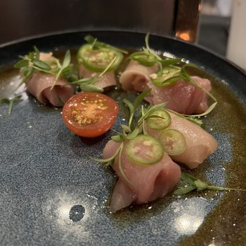 O-Ku - Hamachi Carpaccio - Japanese Near Me - Atlanta, Georgia