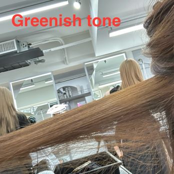 DV Hair Studio - Greenish tint by Sunny, DV hair salon - Hair Salons Near Me - Flushing, New York DV Hair Studio - Greenish tint by Sunny, DV hair salon - Hair Salons Near Me - Flushing, New York