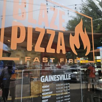 Blaze Pizza - Hours - Salad Near Me - Gainesville, Florida
