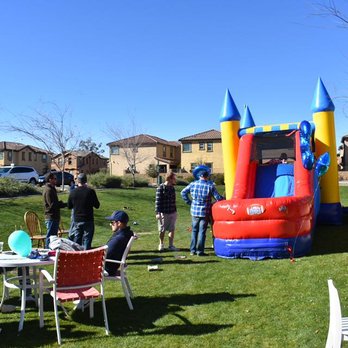 AZ Bounce Pro - The castle bounce house was perfect for our 3-year-old birthday party! Just the right size, very clean and the slide is a must! :) - Party Supplies Near Me - Phoenix, Arizona