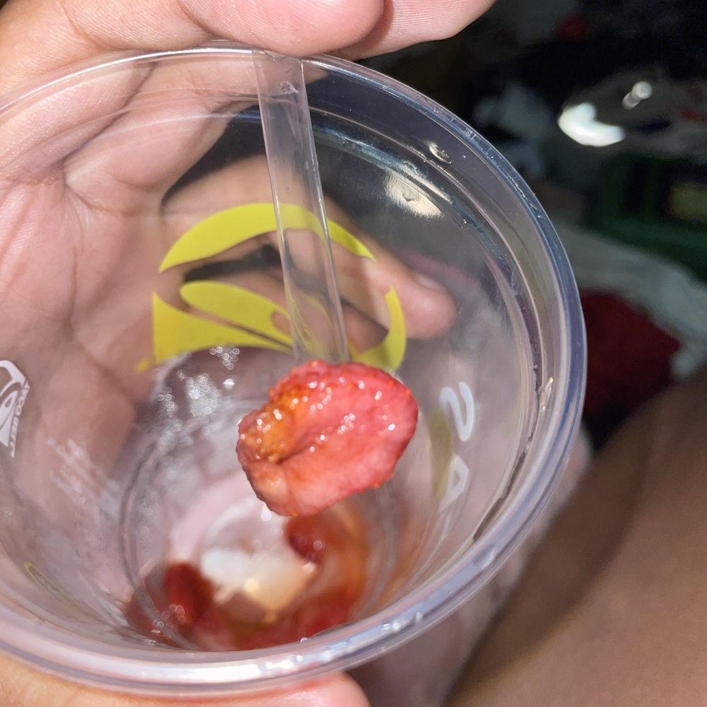Taco Bell - Just finished my drink.. wtf - Fast Food Near Me - Cuyahoga Falls, Ohio