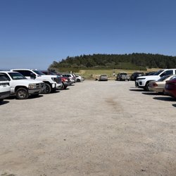 North Beach Park - Parking lot.