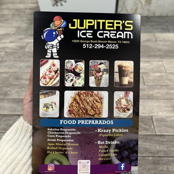 Jupiter's Ice Cream - Ice Cream & Frozen Yogurt Near Me - Manor, Texas Jupiter's Ice Cream - Ice Cream & Frozen Yogurt Near Me - Manor, Texas