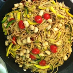 Steinhatchee Landing Resort - Linguine with bay scallops