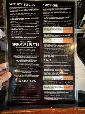 Menu photo 8 The Irish Mafia Brewing Company Bloomfield, NY Menu photo 8 The Irish Mafia Brewing Company Bloomfield, NY