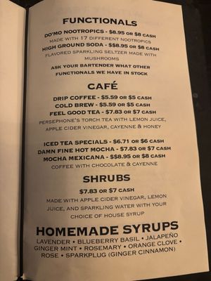 Menu photo 1 Hekate Café & Elixir Lounge New York, NY