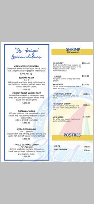 Menu photo 3 Sr. Amigo Puerto Peñasco, SON Menu photo 3 Sr. Amigo Puerto Peñasco, SON