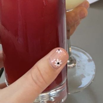 Lotus Nail & Spa - One week grown out gel manicure by Ken at a previous salon. - Nail Salons Near Me - Quincy, Massachusetts