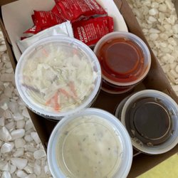 Mr. Fish and Chips - Cole slaw and sauces