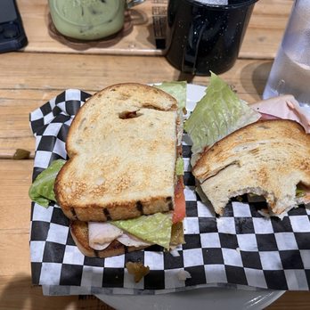 De La Tierra Cafe - Sand which de la casa (with Turkey ham) - Coffee & Tea Near Me - Los Angeles, California De La Tierra Cafe - Sand which de la casa (with Turkey ham) - Coffee & Tea Near Me - Los Angeles, California