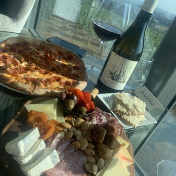 Furioso Vineyards - Charcuterie Board, Pepperoni & Sausage Pizza and the best Pinot - Wine Tasting Room Near Me - Dundee, Oregon