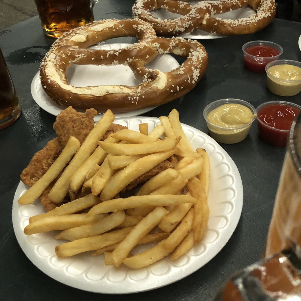 Plattduetsche Park - Chicken fingers and French Fries $9.00. - German Near Me - Franklin Square, New York