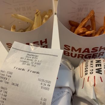 Smashburger - Smash burger scant fries - Burgers Near Me - Longmont, Colorado