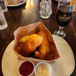 Brown bag fish and chips for $19