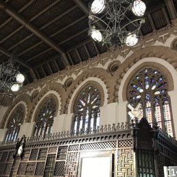 Inside the train station