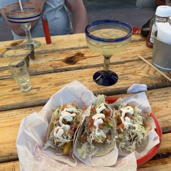 Bullos Place - #3 combo- 3 fish tacos and Margarita - Mexican Near Me - Ensenada, BCN Bullos Place - #3 combo- 3 fish tacos and Margarita - Mexican Near Me - Ensenada, BCN