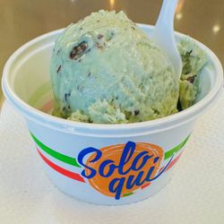 Solo Qui Gelato & Chocolate Bar - Chocolate Chip Mint