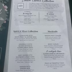 March Hare - Menu - drinks