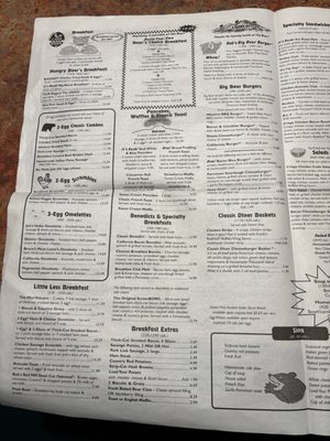 Menu photo 4 Black Bear Diner Las Vegas - Tropicana Ave Las Vegas, NV
