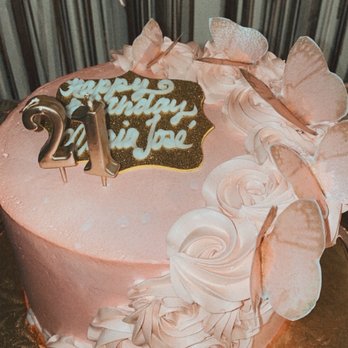 Juanita's Bakery - a pink birthday cake - Bakeries Near Me - Charlotte, North Carolina