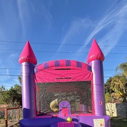 Grandma's Jumper's - Reserve this Hot Pink castle for your next party today!
