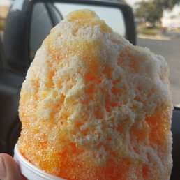 Cream cicle shave ice Cream cicle shave ice