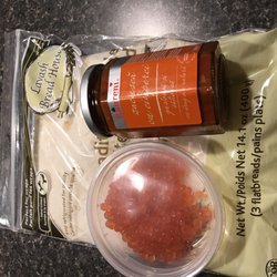 Russian Club & Romashka Euro Deli - Lavash bread, caviar, veggie spread