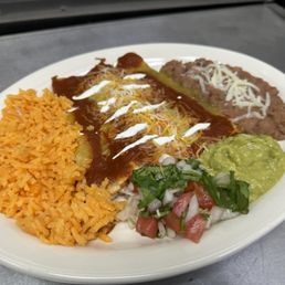 Enchiladas Plate