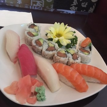 Hana - Lunch special! They took care of my shellfish allergy, and they might have dressed it up because it's Valentine's Day, I'm not complaining! - Japanese Near Me - Missouri City, Texas Hana - Lunch special! They took care of my shellfish allergy, and they might have dressed it up because it's Valentine's Day, I'm not complaining! - Japanese Near Me - Missouri City, Texas