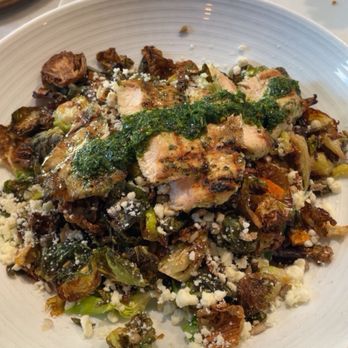 The One 5 - Brussels Sprout Salad - Seafood Near Me - Greenville, South Carolina The One 5 - Brussels Sprout Salad - Seafood Near Me - Greenville, South Carolina