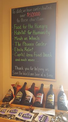 Save The World Brewing Co by null