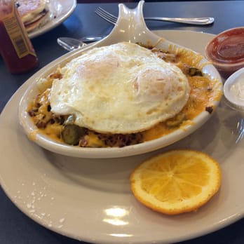 Pomegranate Restaurant - Mexican Skillet -- My favorite dish of the 3 we ordered. Creamy, spicy and flavorful! - American Near Me - Aurora, Illinois Pomegranate Restaurant - Mexican Skillet -- My favorite dish of the 3 we ordered. Creamy, spicy and flavorful! - American Near Me - Aurora, Illinois