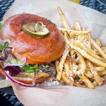 Eatery 66 - Hamburger with amazing truffle fries! - Food Trucks Near Me - Ridgway, Colorado Eatery 66 - Hamburger with amazing truffle fries! - Food Trucks Near Me - Ridgway, Colorado