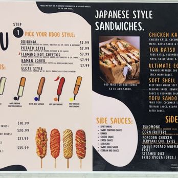 Kanojo - 8/10/24 KDogs, Sandos, & Sides - Japanese Near Me - Madera, California