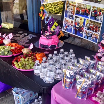 Team Kwon Tae Kwon Do Center - Food and drinks table for TKD Masters birthday party - Taekwondo Near Me - Brea, California