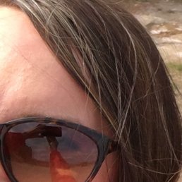 My hair looks GRAY! My hair looks GRAY!