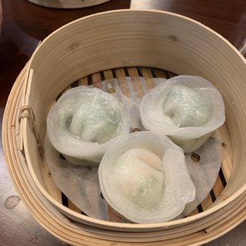 Hey Yuet - Steamed Shrimp and Pea shoots Dumpling 3 - Dim Sum Near Me - New York, New York Hey Yuet - Steamed Shrimp and Pea shoots Dumpling 3 - Dim Sum Near Me - New York, New York