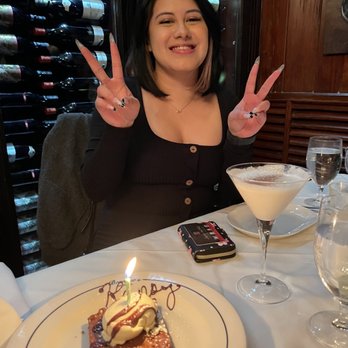Brenner's Steakhouse - Birthday brownie - Steakhouses Near Me - Houston, Texas Brenner's Steakhouse - Birthday brownie - Steakhouses Near Me - Houston, Texas
