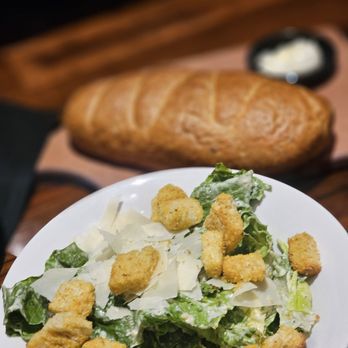 LongHorn Steakhouse - Caesar salad & complimentary bread & butter - Steakhouses Near Me - Newburgh, New York LongHorn Steakhouse - Caesar salad & complimentary bread & butter - Steakhouses Near Me - Newburgh, New York