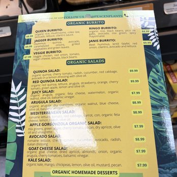 Peace N Plants - Menu - Vegetarian Near Me - Queens, New York Peace N Plants - Menu - Vegetarian Near Me - Queens, New York