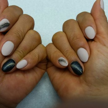 Park Ave Nails - Nice shape & design~~^^ - Nail Salons Near Me - Rutherford, New Jersey