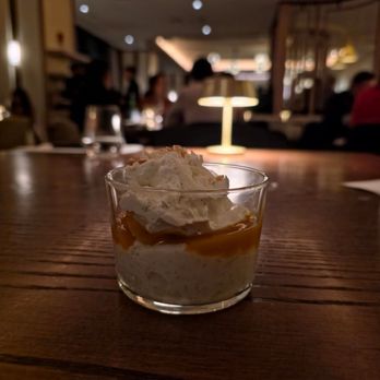 Miru - Rice pudding with Mango Sorbet - Japanese Near Me - Chicago, Illinois