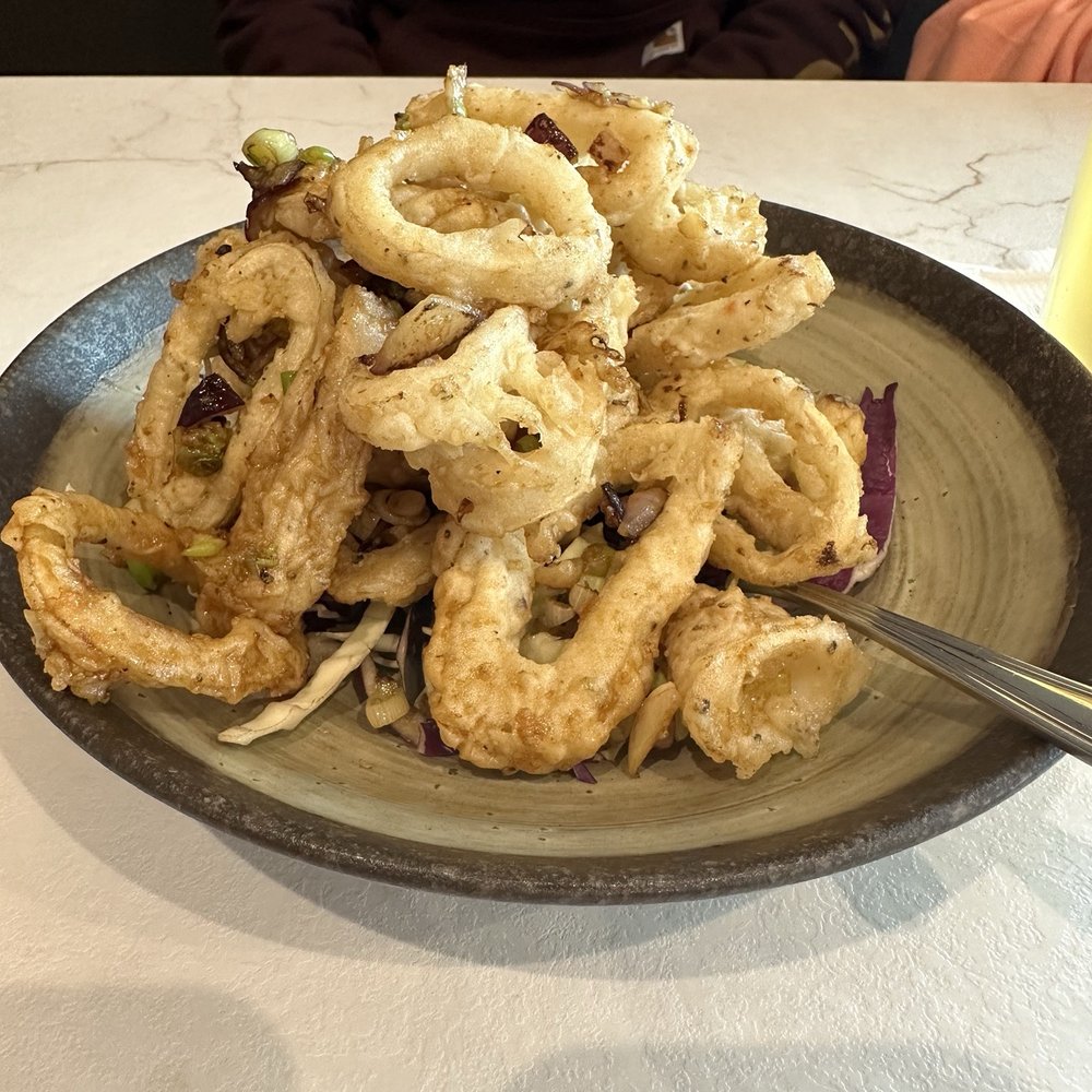 Lemon pepper calamari Lemon pepper calamari