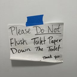 What do you do if you go #2
