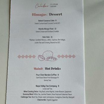 Carabao - Dessert Menu - Filipino Near Me - Napa, California Carabao - Dessert Menu - Filipino Near Me - Napa, California