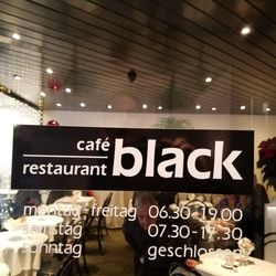Cafe Restaurant Black - Front door