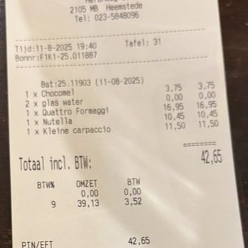 De Konijnenberg - 1 starter 1 daily pancake special and 1 dessert pancake plus a chocolate milk  feeling healthy af - Creperies Near Me - Heemstede, New Hampshire
